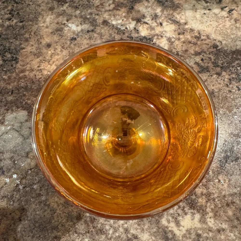 Federal Glass Company Normandie pattern footed sherbet cup